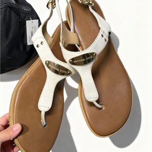Michael Kors Leather Sandals